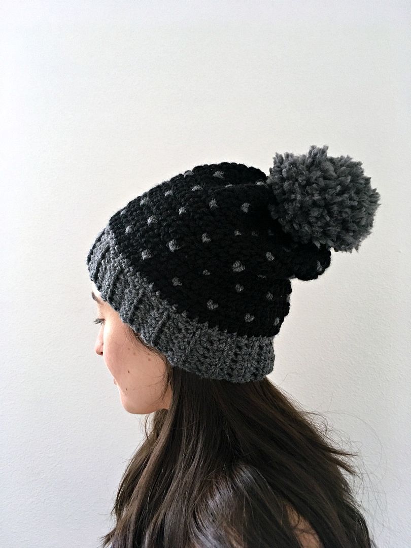 Crochet Beanie With Pom Pom She S Got The Notion